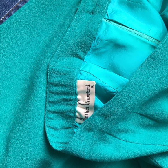 Anthea Crawford |Vintage |100% wool Skirt Size 10 - Picture 5 of 6